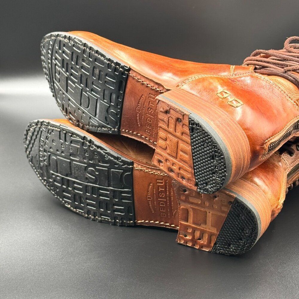 Bet Stu Fen Mid Calf Leather Boot - Picture 10 of 13